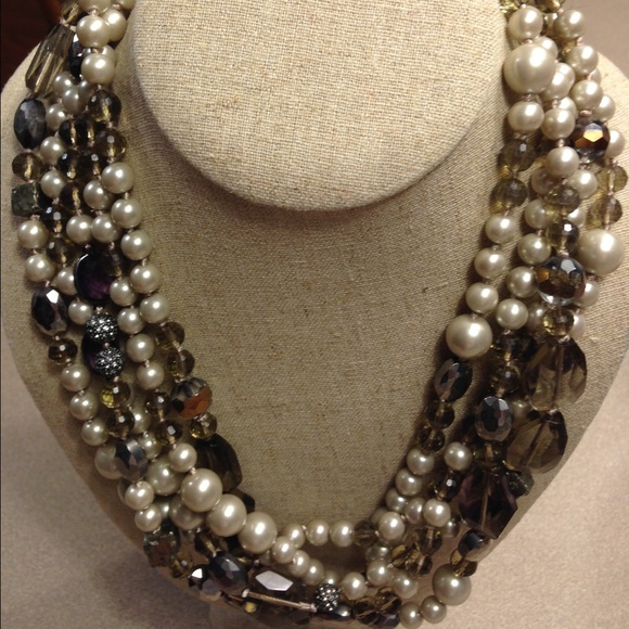 Five Strand Necklace by Stella & Dot.  NWOT - Picture 4 of 4